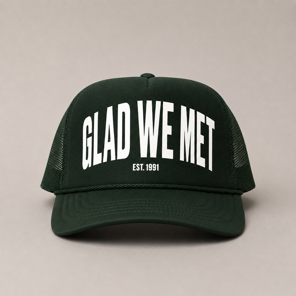Hunter Green Signature Trucker Hat