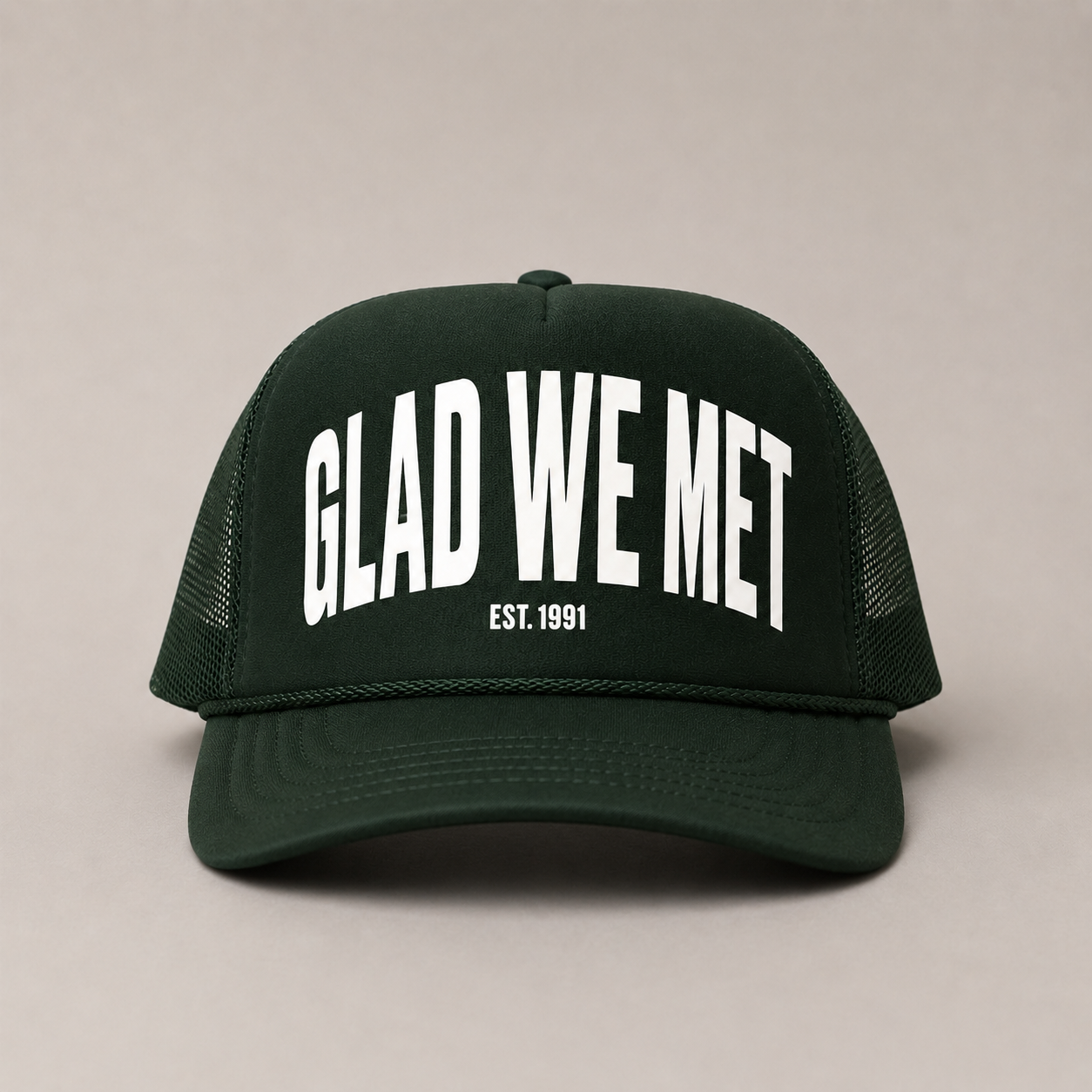Hunter Green Signature Trucker Hat