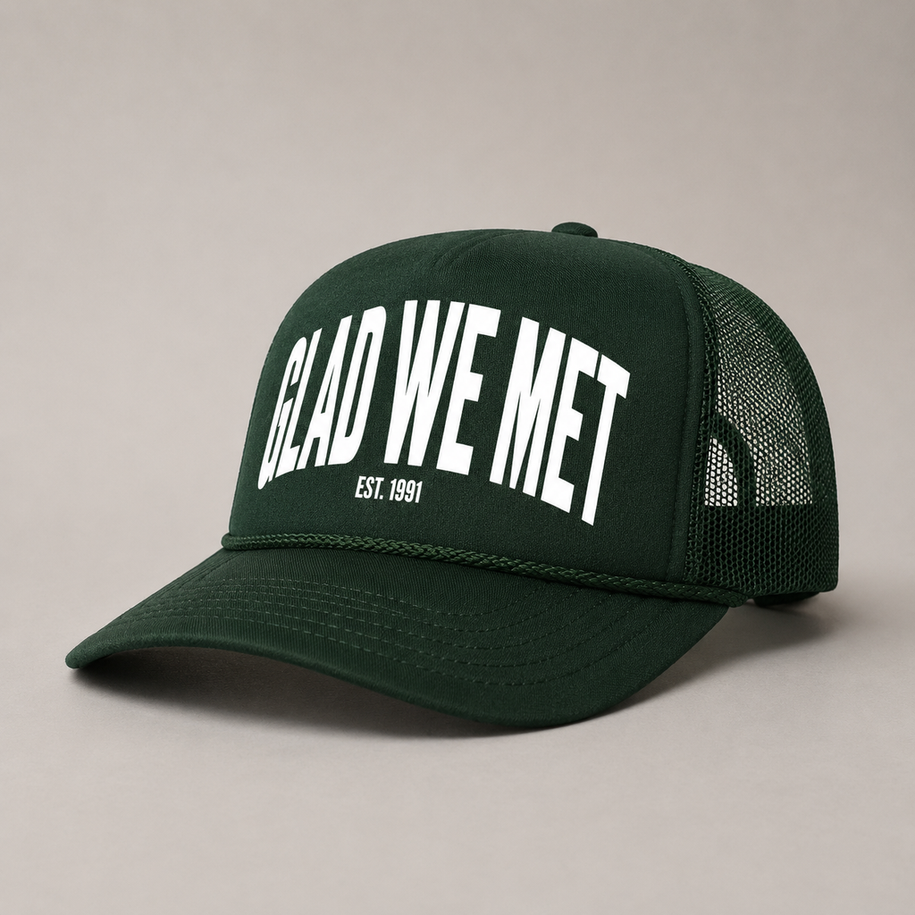 Hunter Green Signature Trucker Hat
