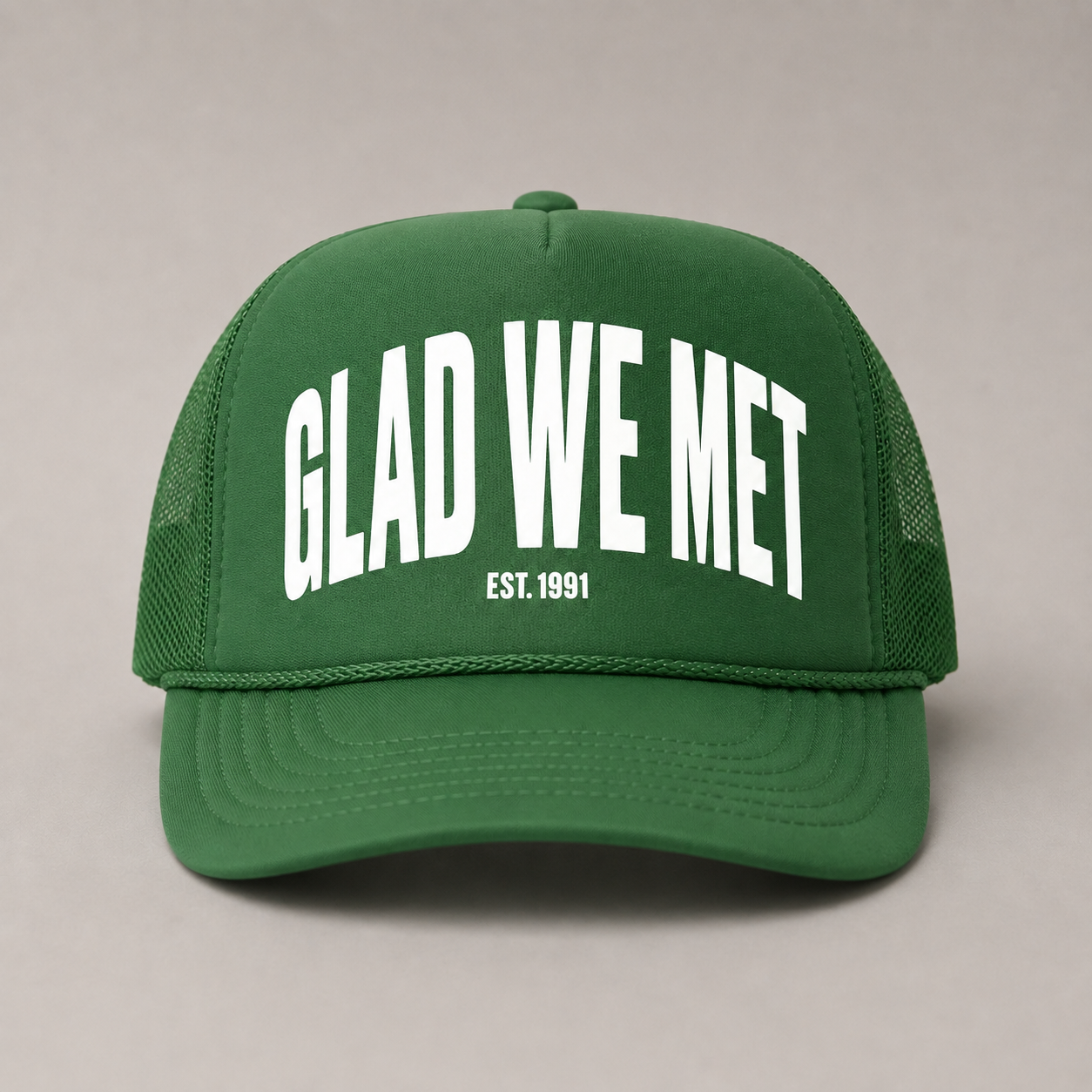 Kelly Green Signature Trucker Hat
