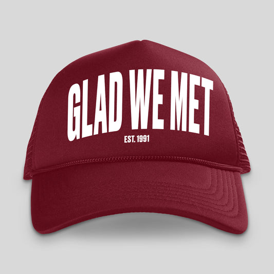 Maroon Trucker Hat