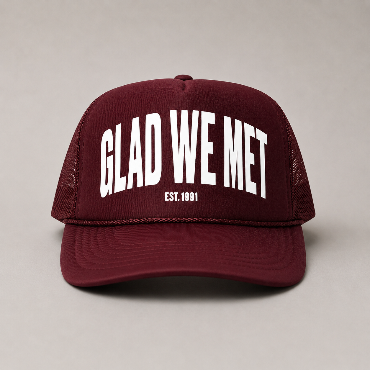 Maroon Signature Trucker Hat