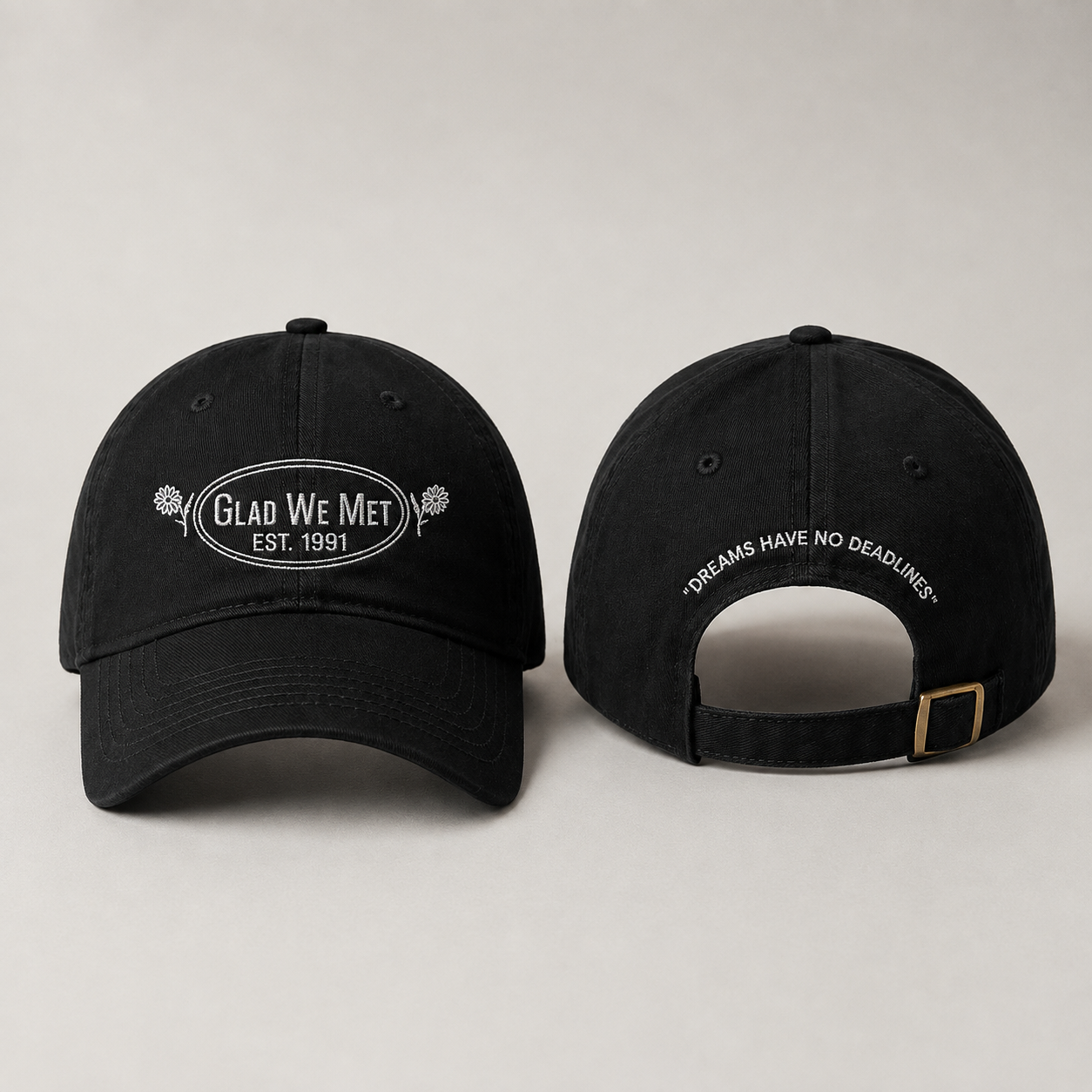 Black Dreams Have No Deadlines Dad Hat