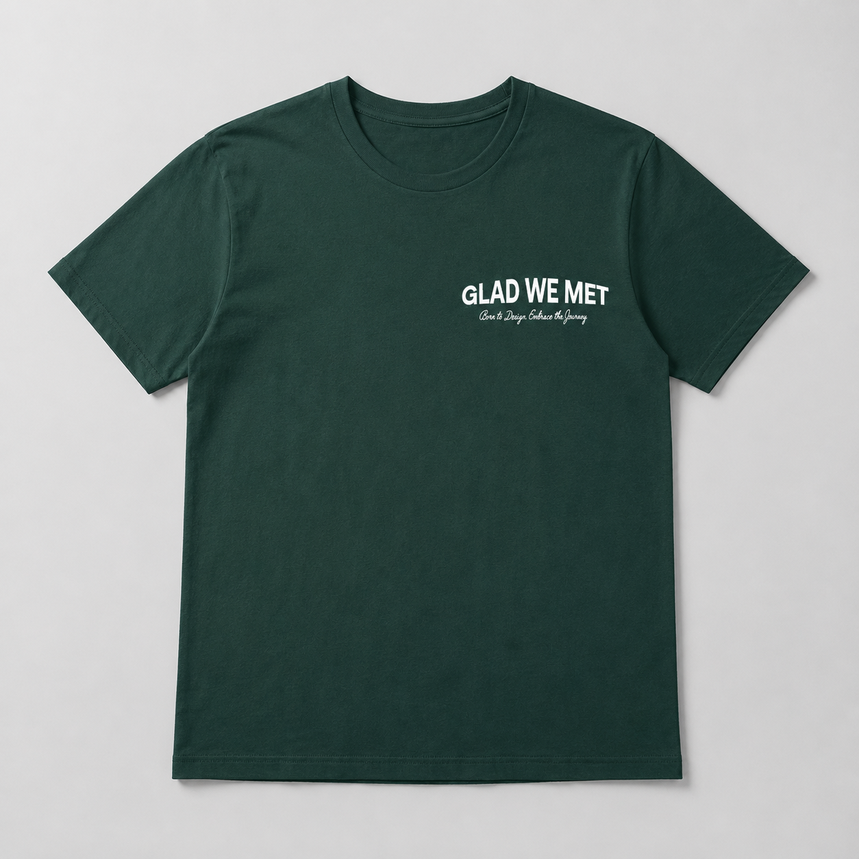 Green Born to Design T-Shirt