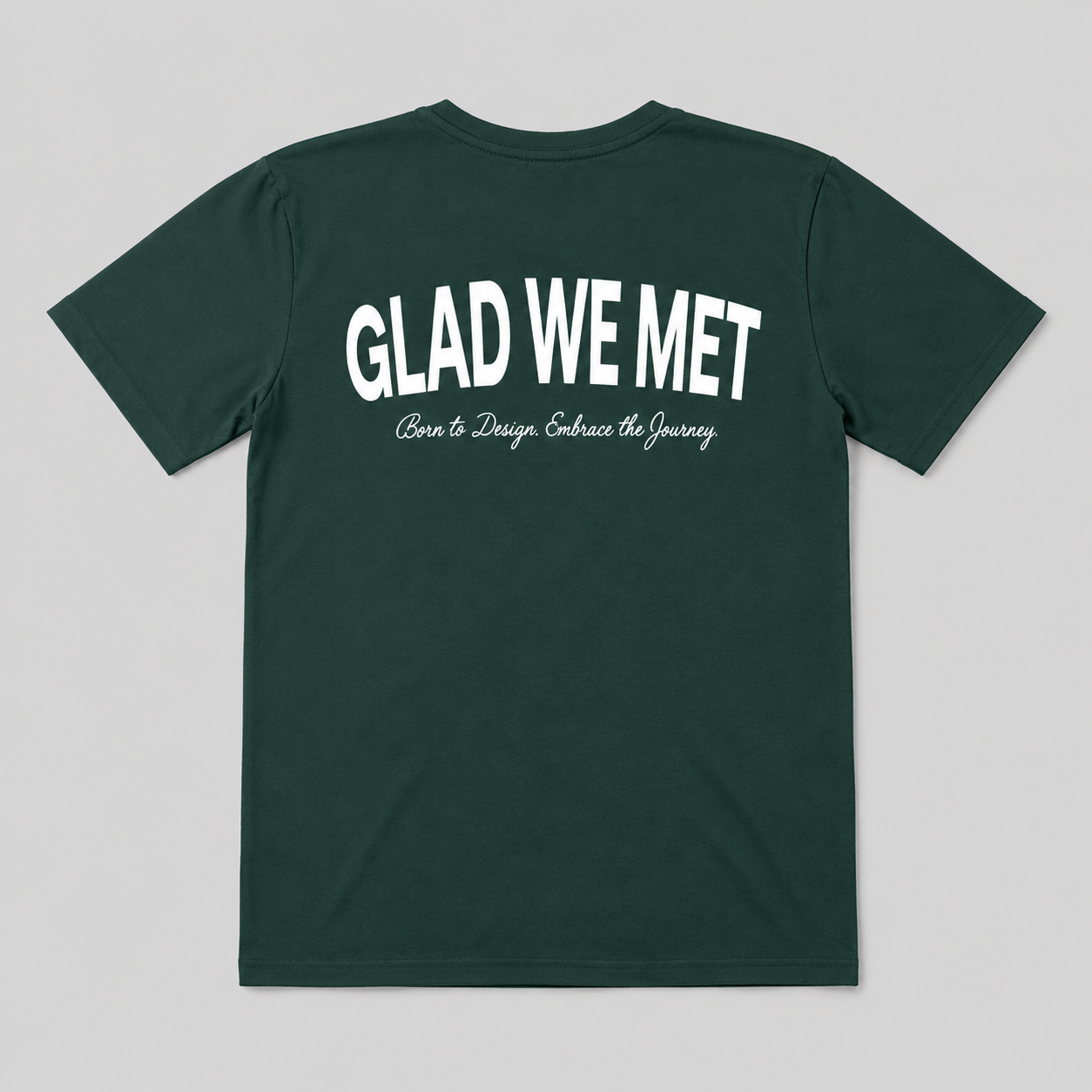 Green Born to Design T-Shirt