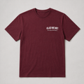 Maroon Born to Design T-Shirt